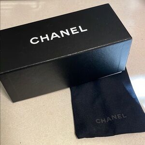 CHANEL Black Gift Box with Dust Bag